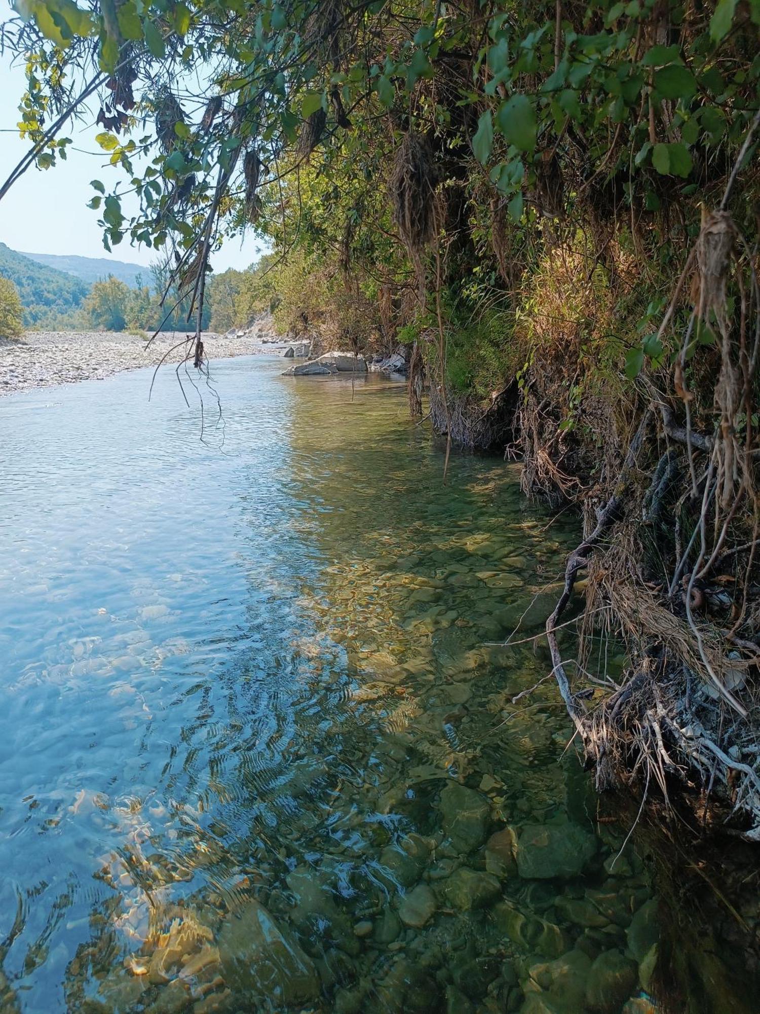 Apartmán Il Nido Di Matilde _Monolocale Design Sul Fiume_ Rossena Exteriér fotografie